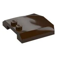 Slope Curved 4 x 4 x 2/3 Triple Curved with 2 Studs