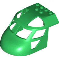 Aircraft Fuselage Curved Forward 6 x 8 Top