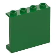 Panel 1 x 4 x 3 [Side Supports / Hollow Studs]