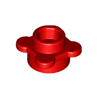 Plant, Flower, Plate Round 1 x 1 with 4 Petals