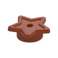 Tile, Star with Stud Holder, Pin Hole