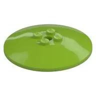 Dish 6 x 6 Inverted (Radar) with Solid Studs