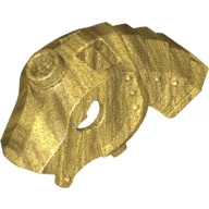 Animal / Creature Accessory, Horse Battle Helmet, Stud on Top Type 2