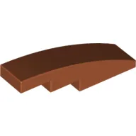 Slope Curved 4 x 1 No Studs [Stud Holder with Symmetric Ridges]