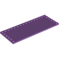 Plate Special 6 x 16 with Studs on 3 Edges