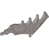 Large Figure Weapon Axe, Sword with Jagged Blade