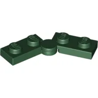 Hinge Plate 1 x 4 Swivel Top / Base - Solid Clip [Complete Assembly]