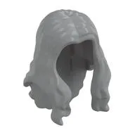 Hair Long Wavy with Centre Part