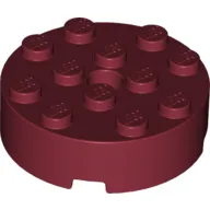 Brick Round 4 x 4 Centre Hole