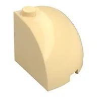 Brick Round Corner 3 x 3 x 2 Dome Top