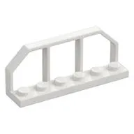 Plate Special 1 x 6 with Train Wagon End Fence