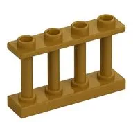 Fence Spindled 1 x 4 x 2 [4 Top Studs]