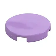Tile Round 2 x 2 with Bottom Stud Holder
