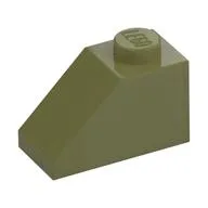 Slope 45° 2 x 1 with Bottom Pin