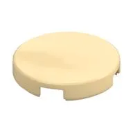 Tile Round 2 x 2 with Bottom Stud Holder