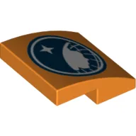 Slope Curved 2 x 2 x 2/3 with Arctic Explorer Logo Print