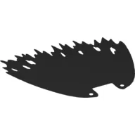 Large Figure Cape, Tattered