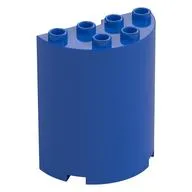 Cylinder Half 2 x 4 x 4
