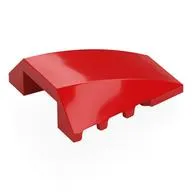 Wedge Curved 4 x 4 No Top Studs