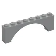 Brick Arch 1 x 8 x 2 Raised