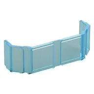 Glass for Train Front 2 x 6 x 2