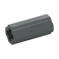 Technic Axle Connector Smooth [with x Hole + Orientation]
