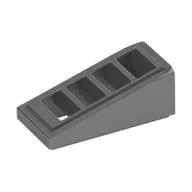 Slope 18° 2 x 1 x 2/3 with 4 Slots / Grate