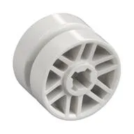 Wheel 14mm D. x 9.9mm with Centre Groove, Fake Bolts and 6 Spokes