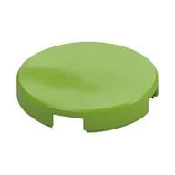 Tile Round 2 x 2 with Bottom Stud Holder