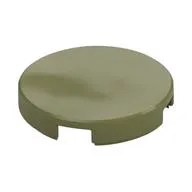 Tile Round 2 x 2 with Bottom Stud Holder