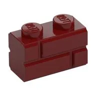 Brick Special 1 x 2 with Masonry Brick Profile