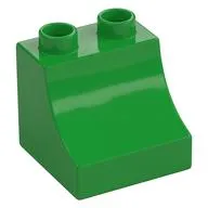 Duplo Brick 2 x 2 x 1 1/2 with Curve
