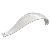 Panel 4 x 4 x 13 Curved Tapered with Clip at Each End