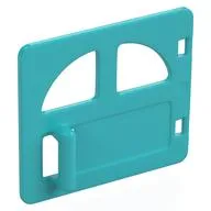 Duplo Door / Window with Two Openings and Handle