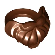 Minifig Neckwear Beard and Mustache, Short