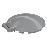 Dish 6 x 6 Inverted - No Studs with Handle
