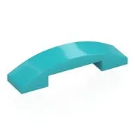 Slope Curved 4 x 1 Double with No Studs