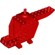 Helicopter Body 4 x 14 x 5 with Top Pin