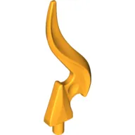 Wave / Flame Rounded Single with Pin