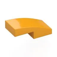 Slope Curved 2 x 1 No Studs [1/2 Bow]