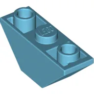 Slope Inverted 45° 3 x 1 Double with 2 Blocked Open Studs