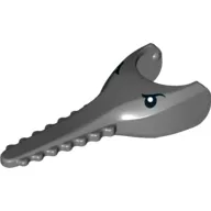 Animal Body Part, Shark / Sawfish Head with Eyes Print