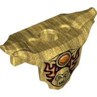 Minifig Neckwear Armour Breastplate with Shoulder Pads and Chima Gorzan Print