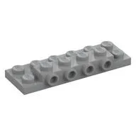 Plate Special 2 x 6 x 2/3 with 4 Studs on Side, 1 Support Wall on Bottom