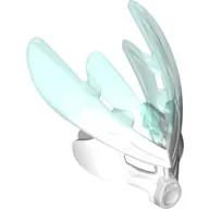 Large Figure Mask Protector with Marbled Trans-Light Blue Pattern (Protector Mask of Ice)