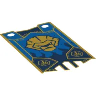 Flag 5 x 8.5 with Lion Tribe Print