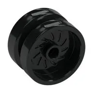 Wheel 18 x 12 with Axle Hole and Stud