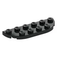 Plate Round Corners 2 x 6 Double