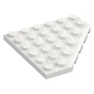 Wedge Plate 6 x 6 Cut Corner