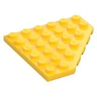 Wedge Plate 6 x 6 Cut Corner